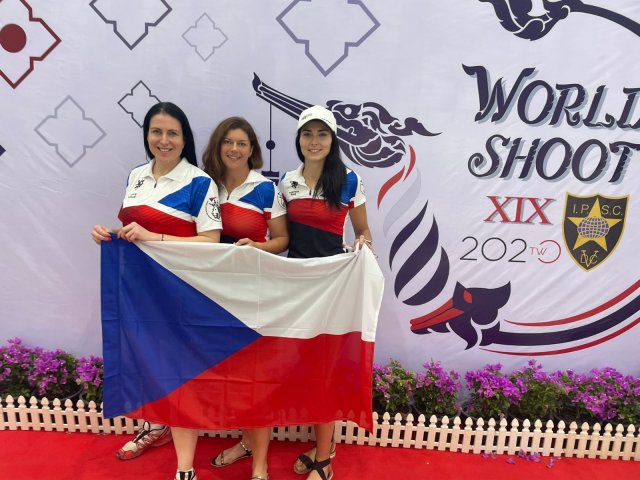 Mistrovství světa IPSC 2022 v Thajsku - Medaile pro střelce z Opařan